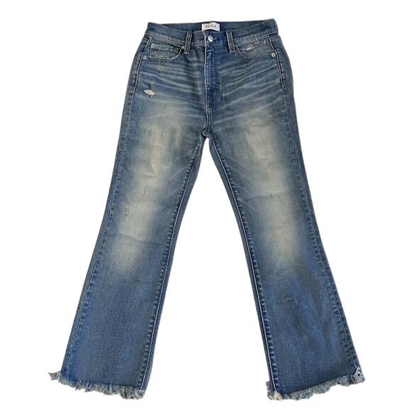 New Revolve Pistola Lennon High Rise Crop Bootcut Jeans Empire Sz 26 Retail $148 - Picture 10 of 11